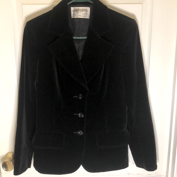 jaeger Jackets & Coats Vintage Jaeger Velvet Jacket Poshmark